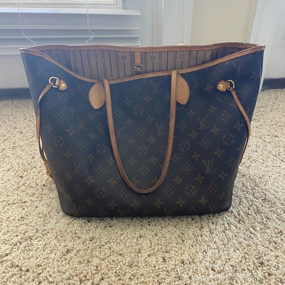USED Authentic Louis Vuitton Neverfull MM - Picture 1 of 12